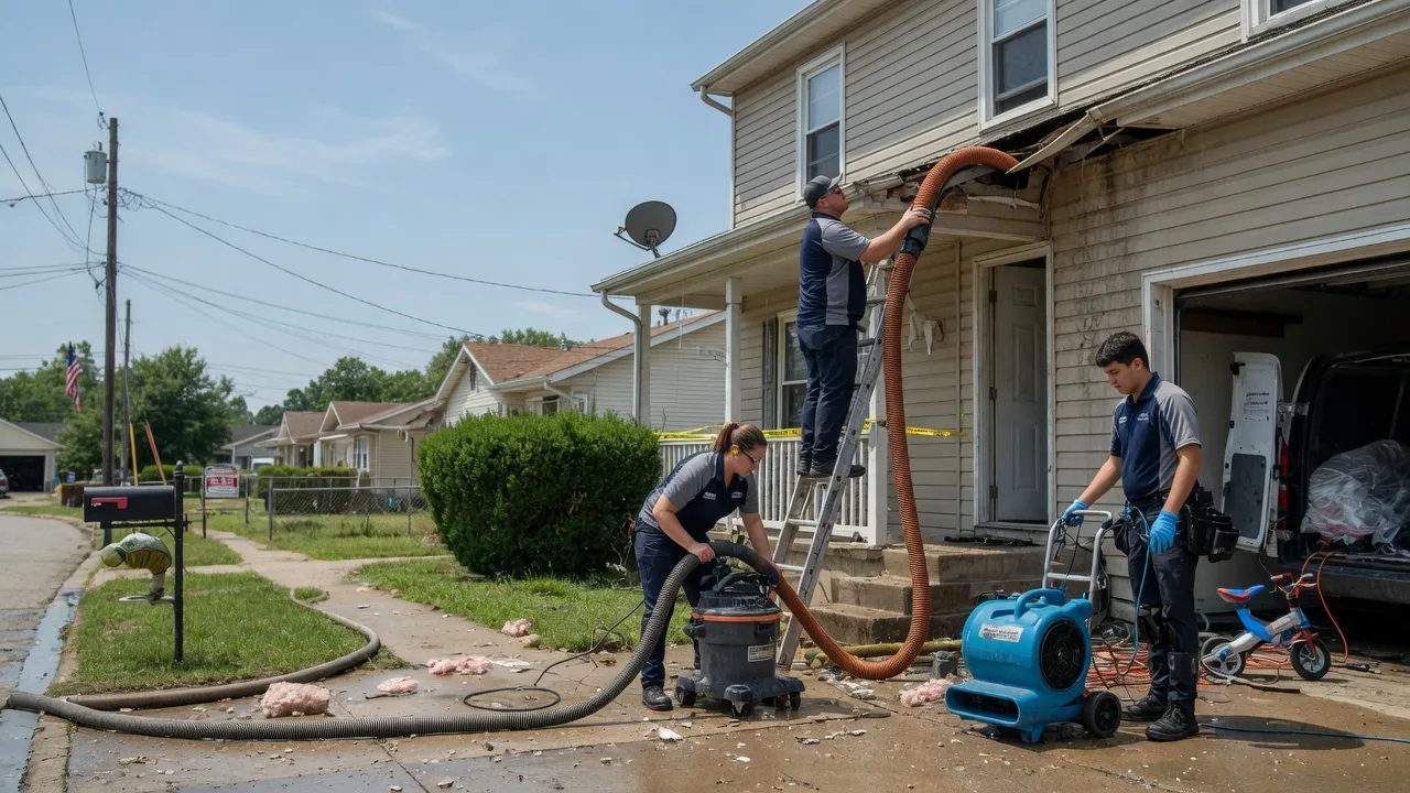 Water Damage Restoration in Pinsonfork, KY near me